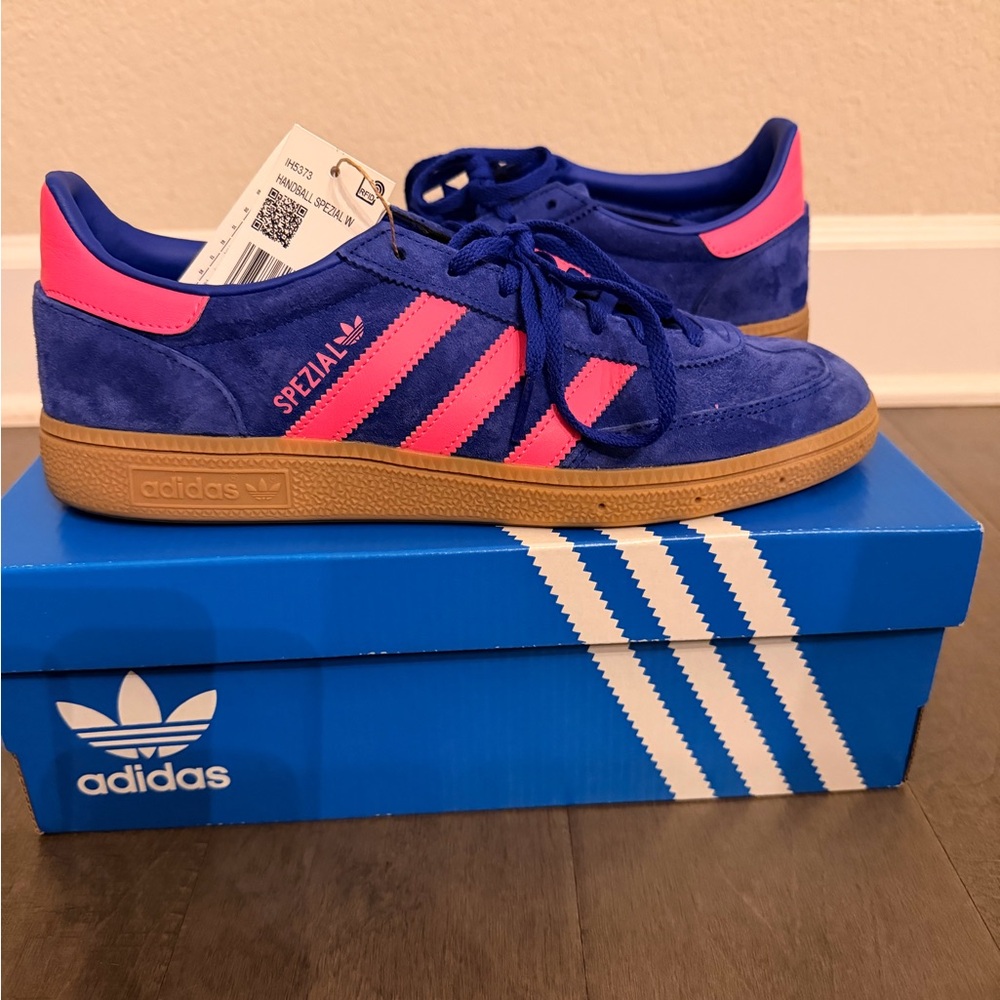 Adidas Handball Spezial Lucid Blue & Lucid Pink & Gum